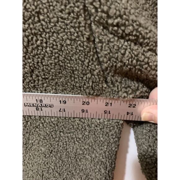 FLX Sherpa Fleece 1/4 Zip Pullover Men's Medium Olive‎ Green Outdoors Hunt Fish - Picture 13 of 13